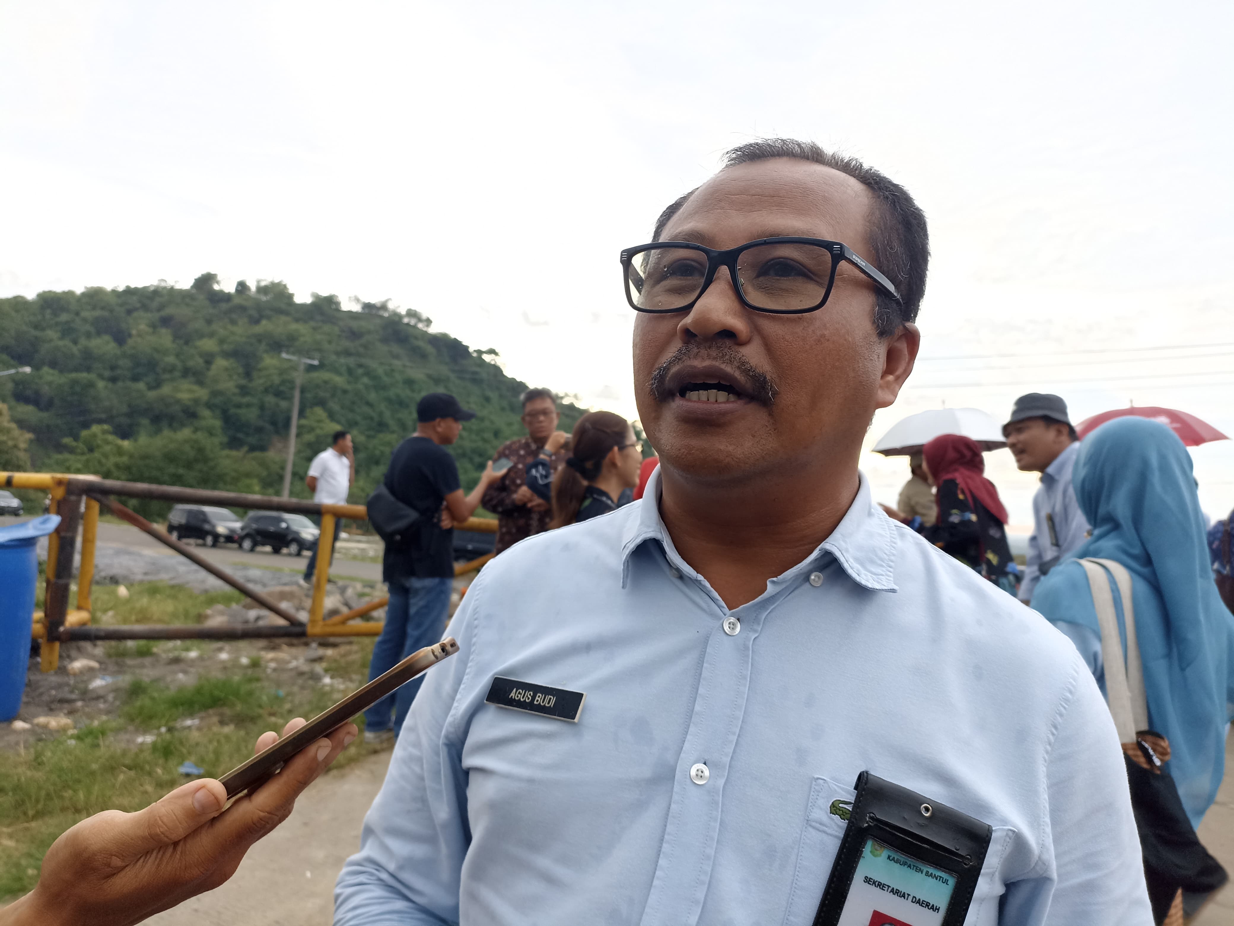 Sekretaris Daerah Kabupaten Bantul Agus Budiraharja.