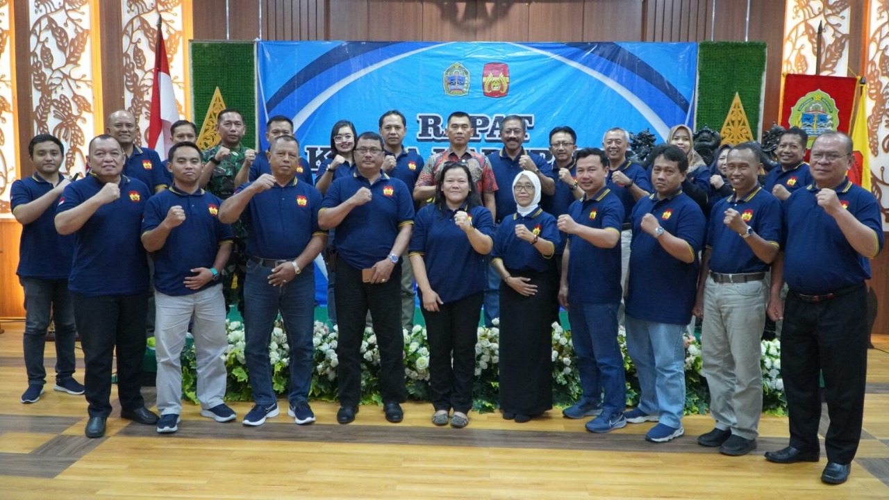 Rapat Kerja Kabupaten (Rakerkab) digelar di Ruang Rapat Handayani, Sekda Gunungkidul