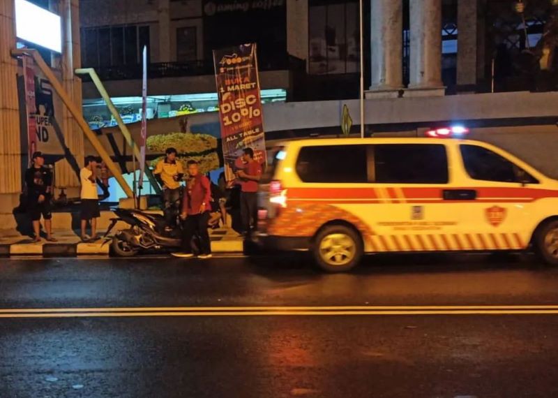 Kejahatan jalanan atau yang kerap disebut Klitih terjadi di selatan Sleman City Hall.