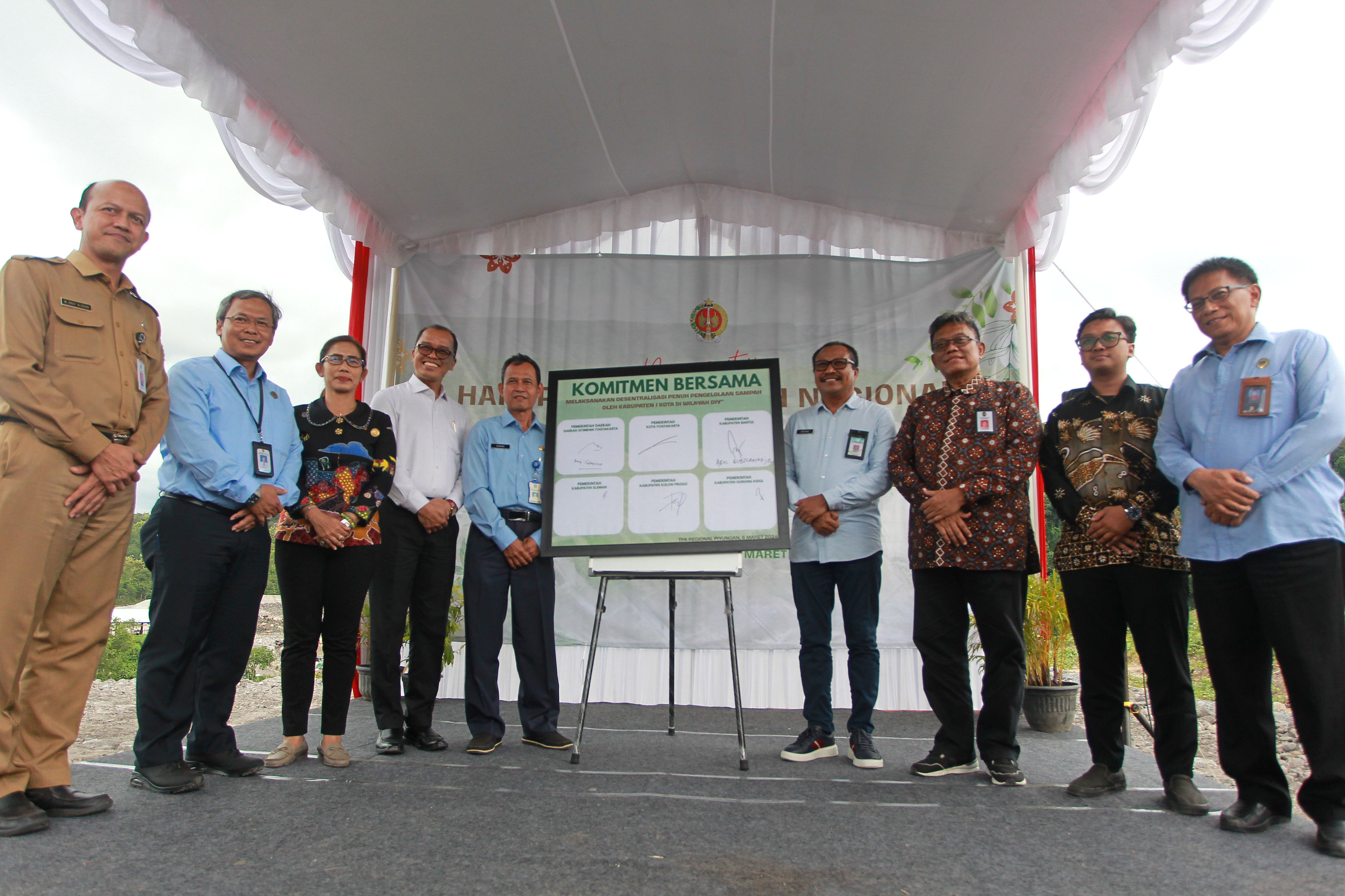 RESMI TUTUP: TPA Regional Piyungan, Bantul, resmi ditutup pada Selasa (5/3).
