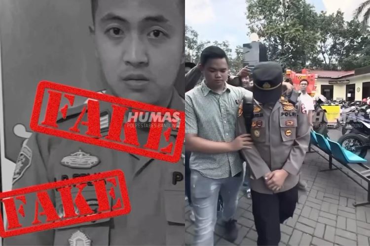 Gila! Polisi Gadungan Tipu Pacarnya hingga Rp165 Juta di Bandung! Detik-Detik Penangkapan dan Modus Penipuan Terungkap! (Pict: Tangkapan Layar IG/@ndorobei.official)
