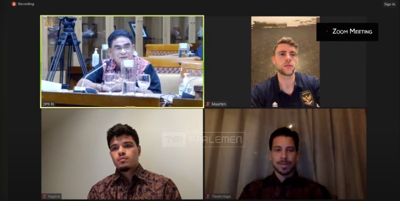 Proses naturalisasi 3 calon pemain timnas Indonesia telah di setuji Komisi X dan DPR RI
