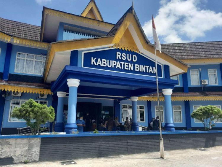Nakes RSUD Kabupaten Bintan Mabuk Saat Tangani Pasien. Gambar : Dok. RRI
