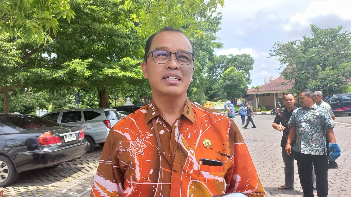 CEPAT: Sekprov DIY Beny Suharsono di Kompleks Kepatihan Jumat (8/3).