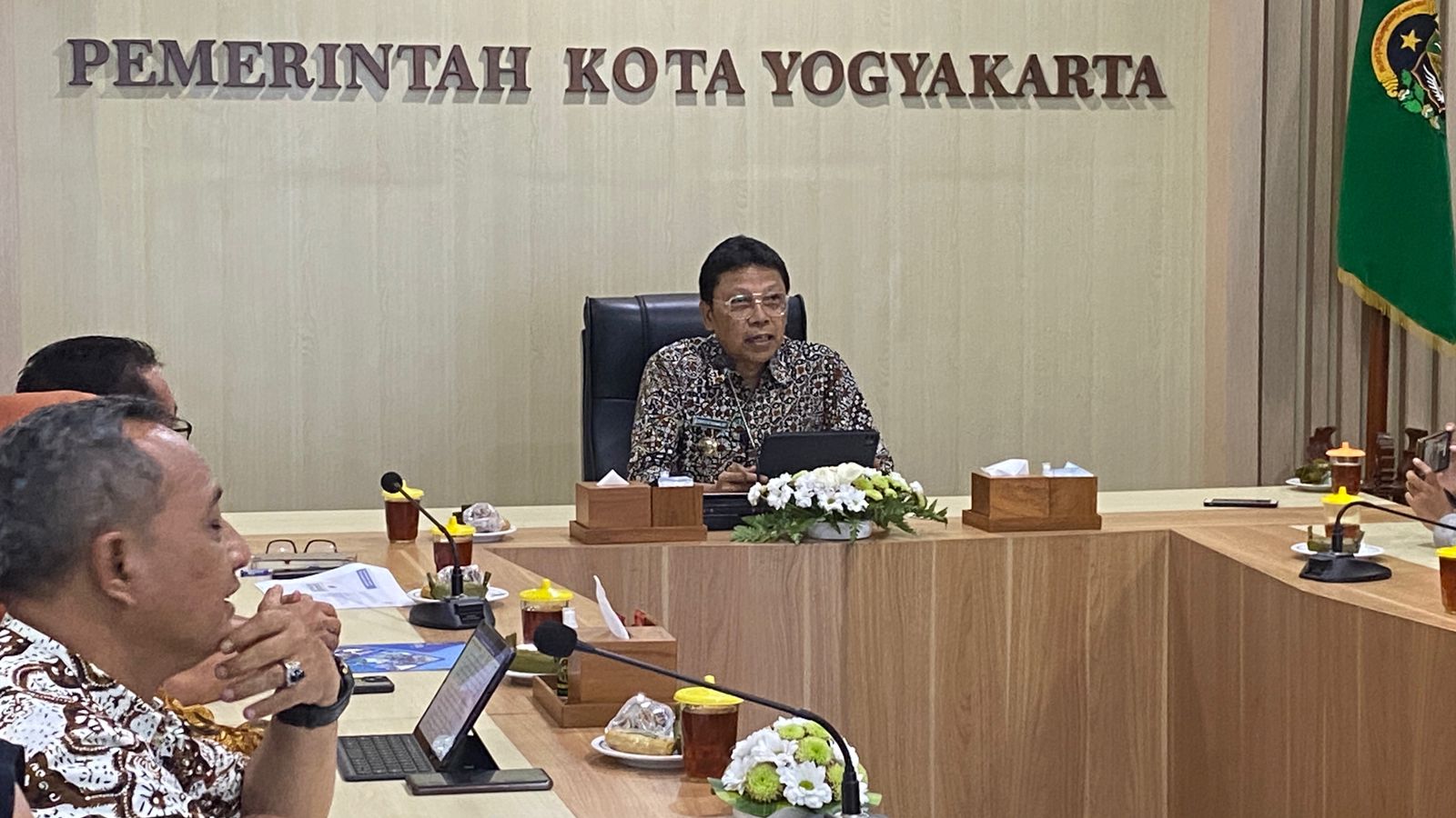 Penjabat Walikota Jogja Singgih Raharjo.