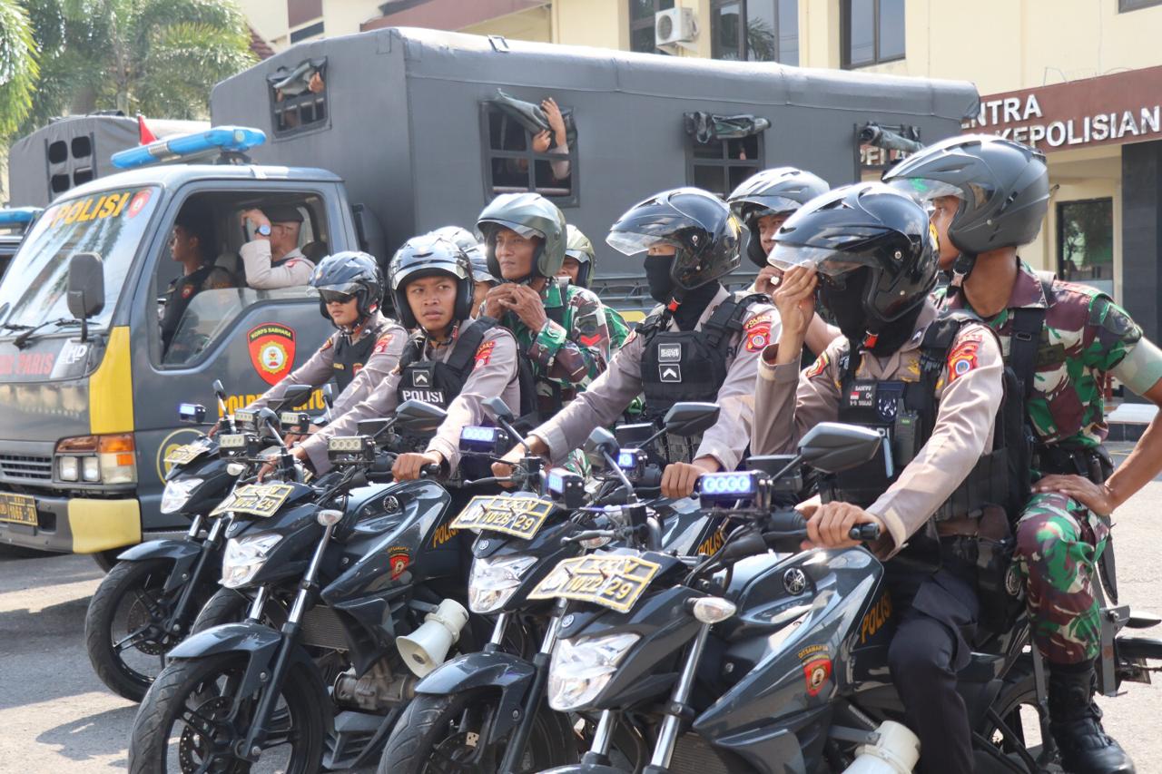 PANTAI: Polres Bantul membentuk tim khusus kejahatan jalanan dan patroli subuh yang beroperasi selama 24 jam.