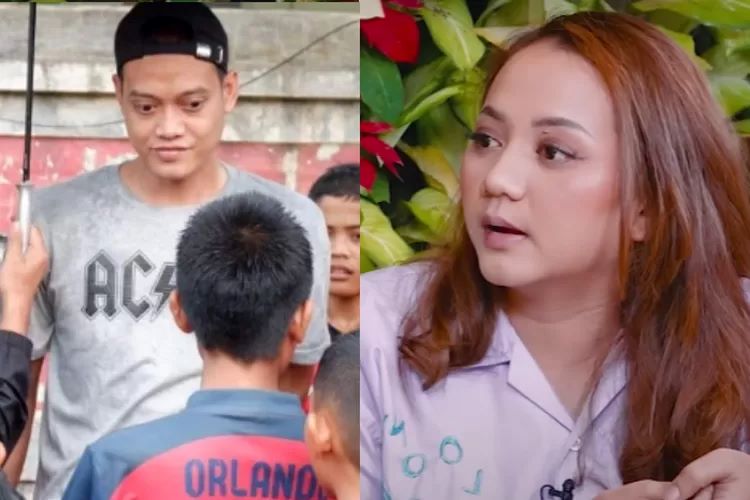 Kurnia Meiga dan Azhiera Adzka yang kini sudah bercerai. (Kolase Instagram/ @kurnia_meiga1/ tangkapan layar YouTube/ Curhat Bang Denny Sumargo)