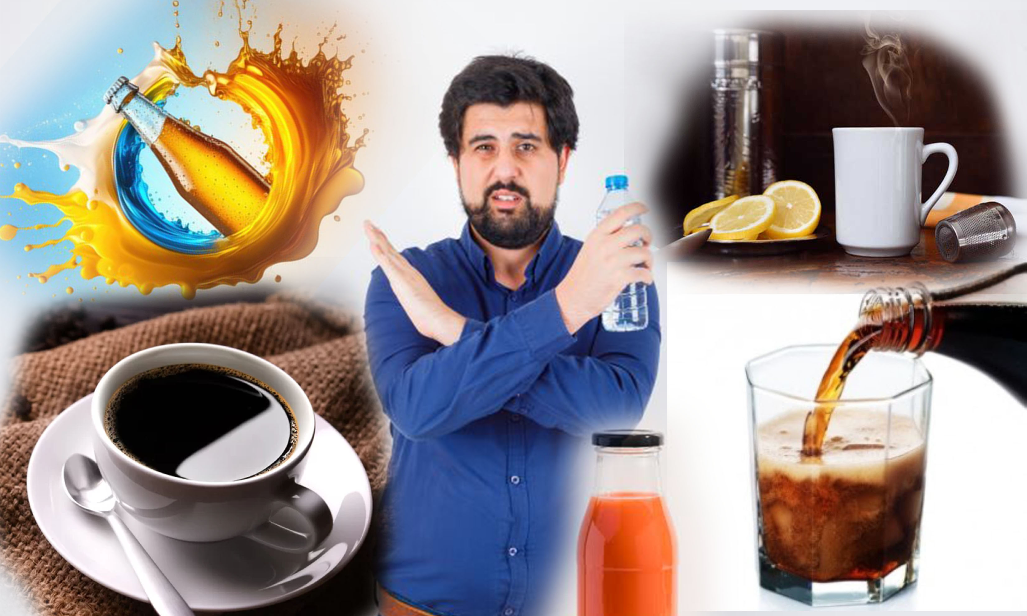 Ilustrasi hindari minuman ini agar puasamu lancar seharian.