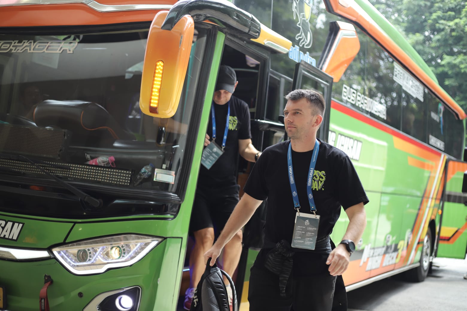 HEBAT: elatih Fisik PSS Sleman Anel Hidic.
