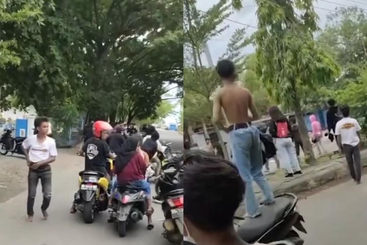 Bombardir! Geng Motor Serang Rumah Anggota Polisi di Bulukumba, Sulsel - Pelaku Berteriak