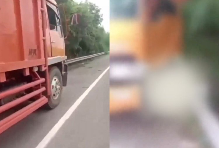 Sopir Truk Gantung Diri di Tol Cikande, Diduga Uang Rp70 Juta untuk Modal Nikah Dipakai untuk Judol. Gambar : Kolase Tangkapan Layar X/@Heraloebss