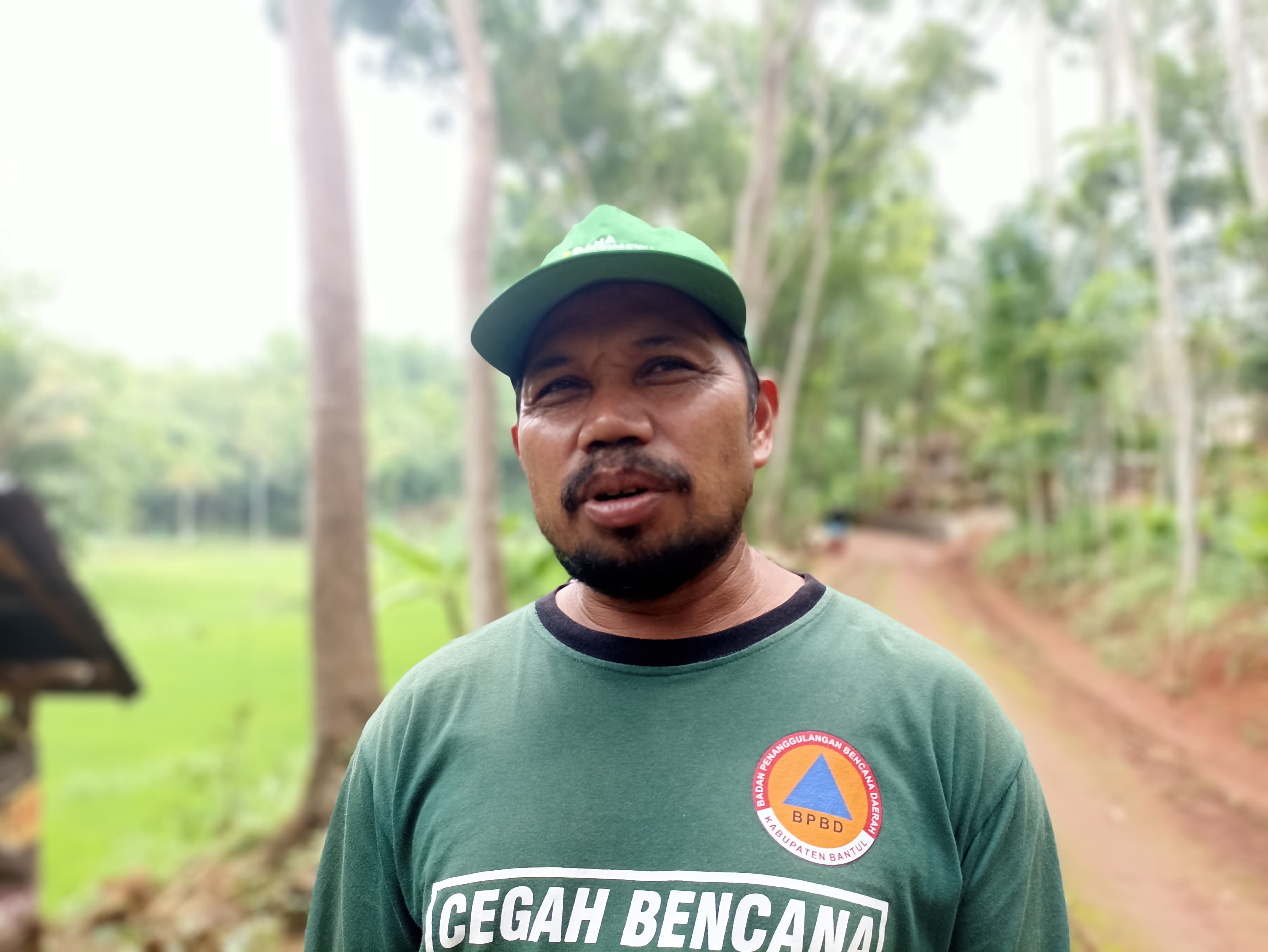 MANFAAT: Pengelola Alas Literasi Giyanto.