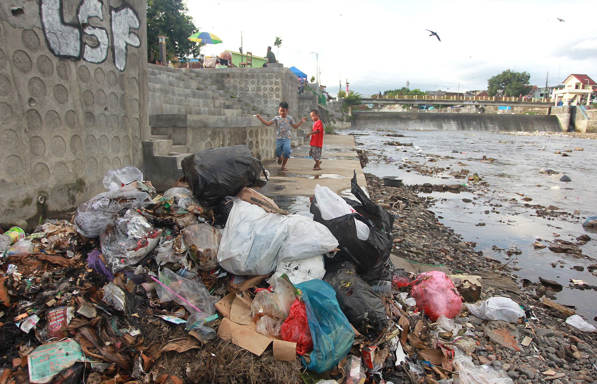 SARANG PENYAKIT: Musim penghujan yang lembab dan banyak genangan air ditambah lingkungan yang kotor menyebabkan perkembangbiakan nyamuk meningkat penyebab DBD. guntur aga/radar jogja