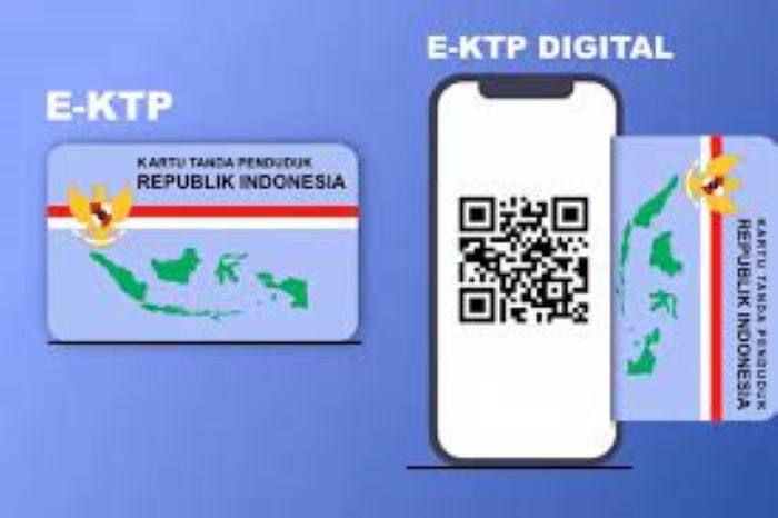 Ilustrasi KTP digital