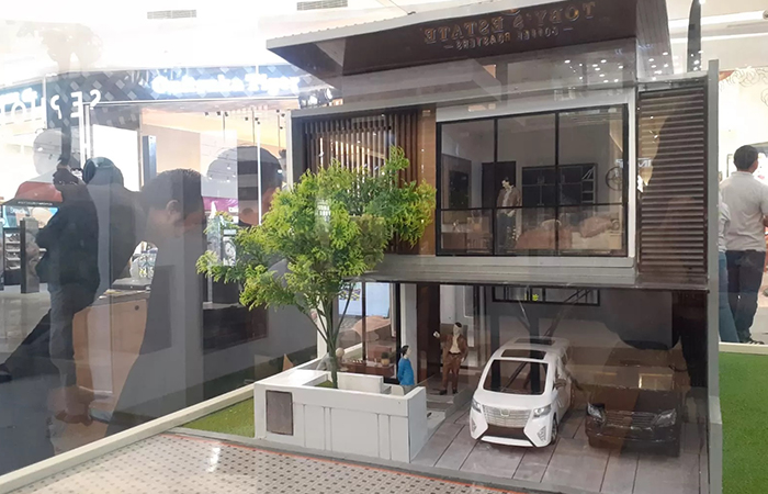 ILUSTRASI: Suasana pameran properti yang digelar pada salah satu pusat perbelanjaan di Yogjakarta.