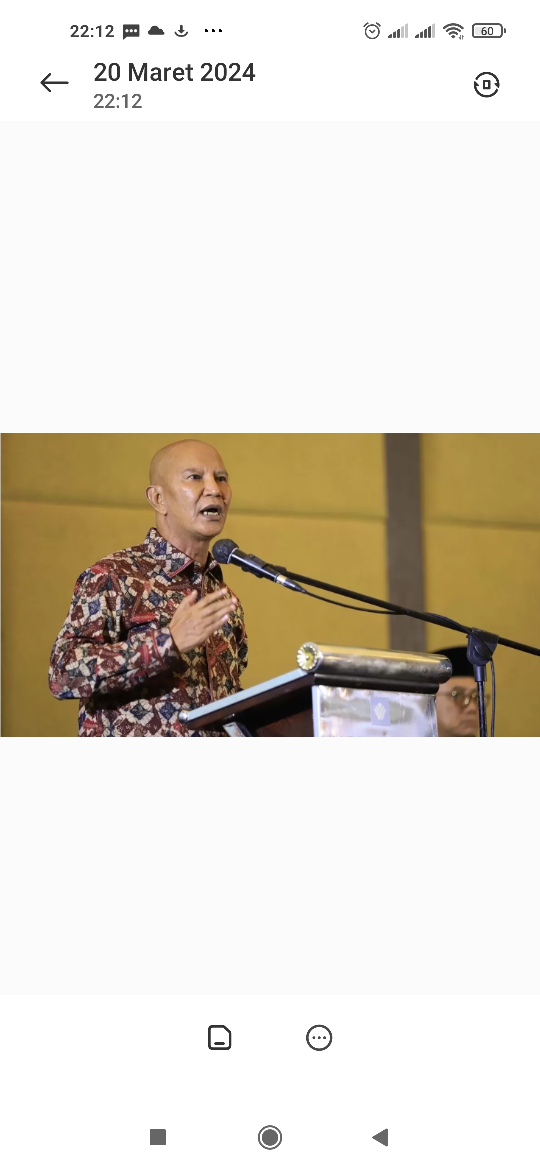 Said Abdullah. (Jawa Pos)