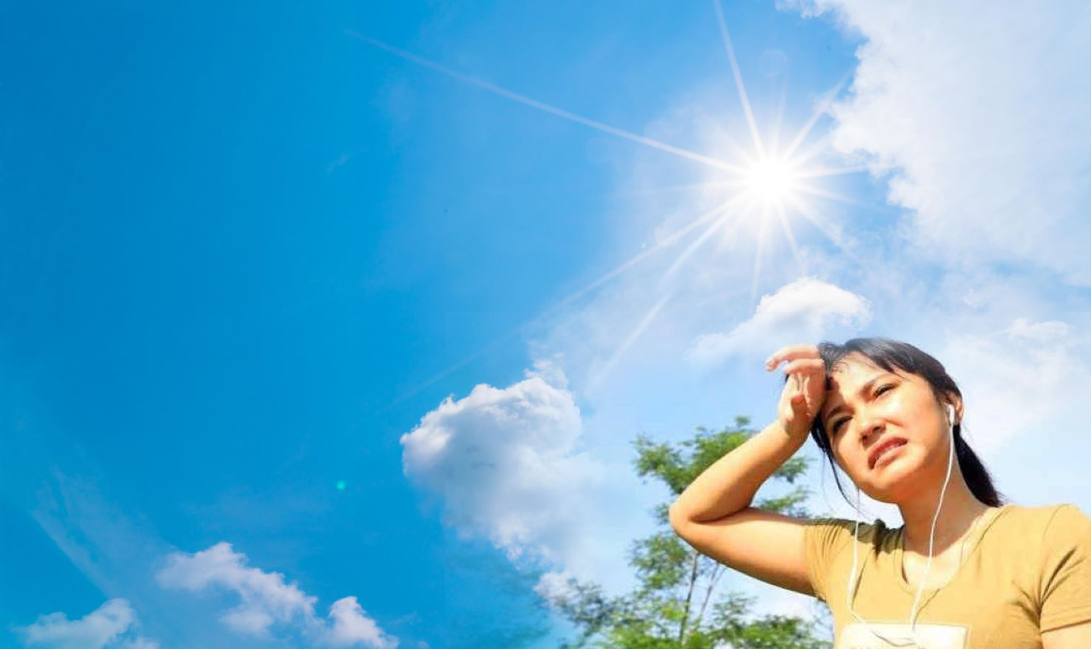 Ilustrasi cuaca panas. Berikut tips menjaga kesehatan saat puasa dan di tengah cuaca panas.