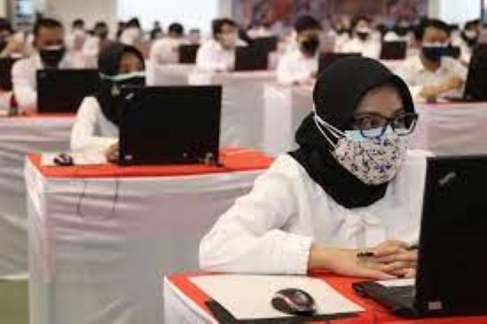 Ilustrasi ujian cpns