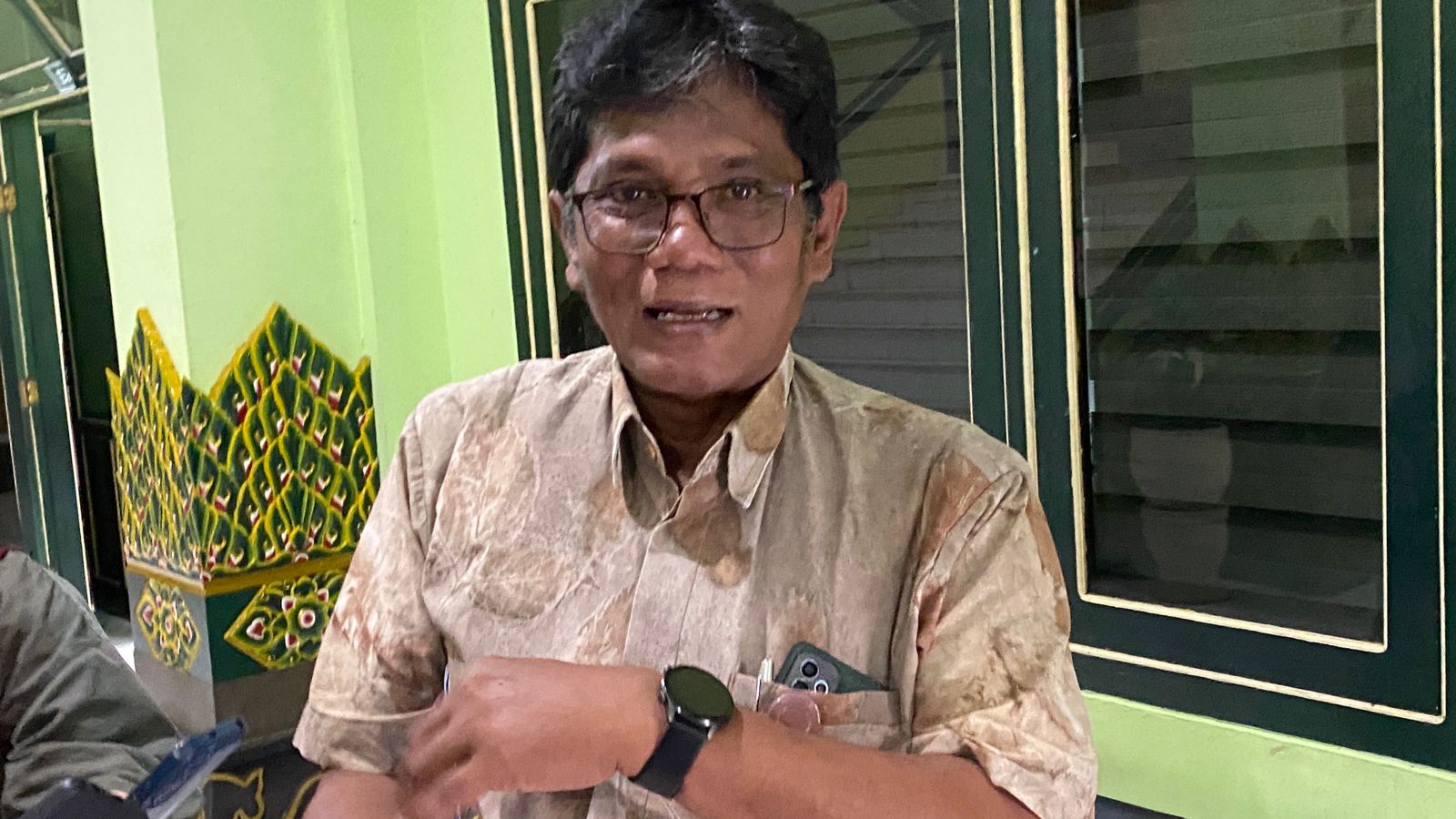 Kepala Dinas  Sosial Tenaga Kerja dan Transmigrasi (Disnakertrans) Kota Jogja, Maryustion Tonang.