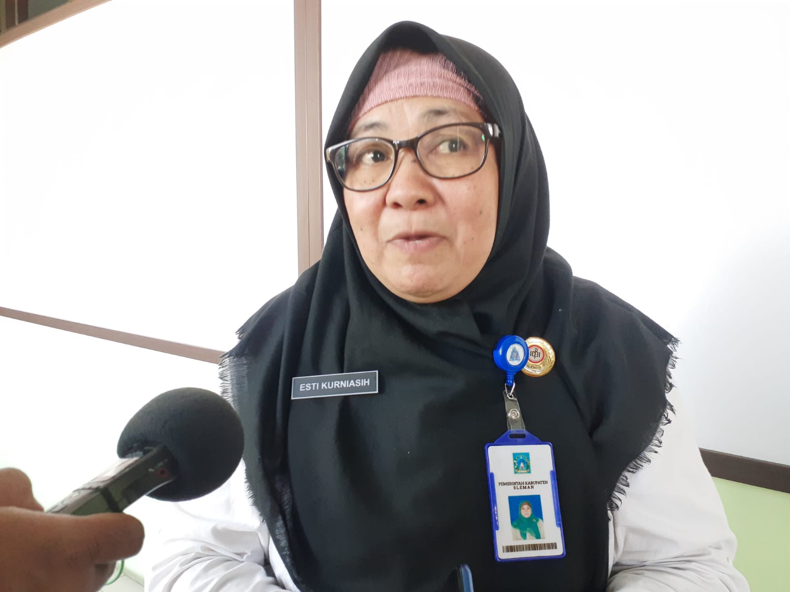 HATI-HATI: Kepala Bidang Kesehatan Masyarakat Dinkes Sleman Esti Kurniasih.