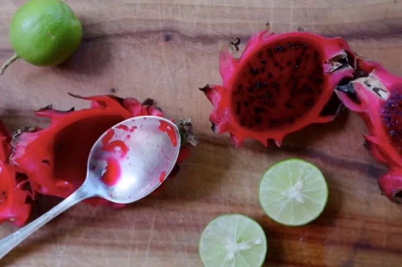 Khasiat Buah Naga dicampur dengan buah nipis