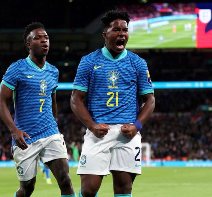 Hasil skor 1-0, Pemain muda Berumur 17 tahun bantu bawa Brasil tumbangkan Inggris di kandang!