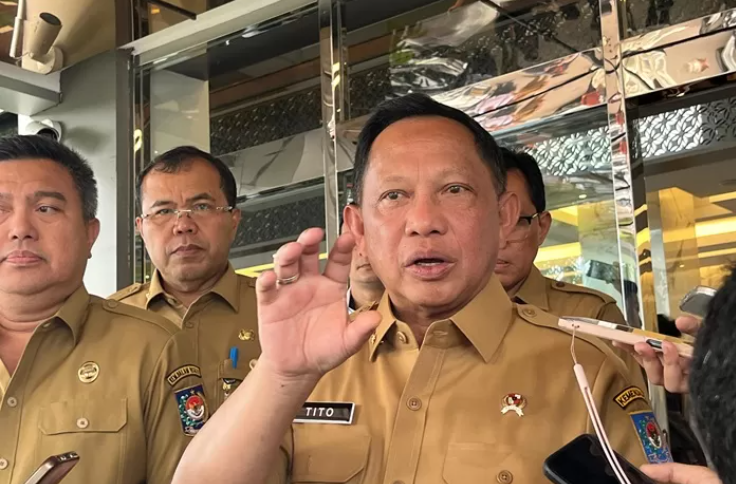 TEGAS: Menteri Dalam Negeri (Mendagri) Muhammad Tito Karnavian. (R. Nurul Fitriana/JawaPos.com)