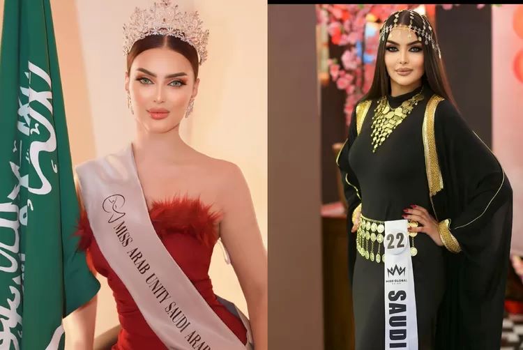 Potret rumy alqahtani saat berkompetisi di miss asia world 2024 (instagram @rumy_alqahtani)