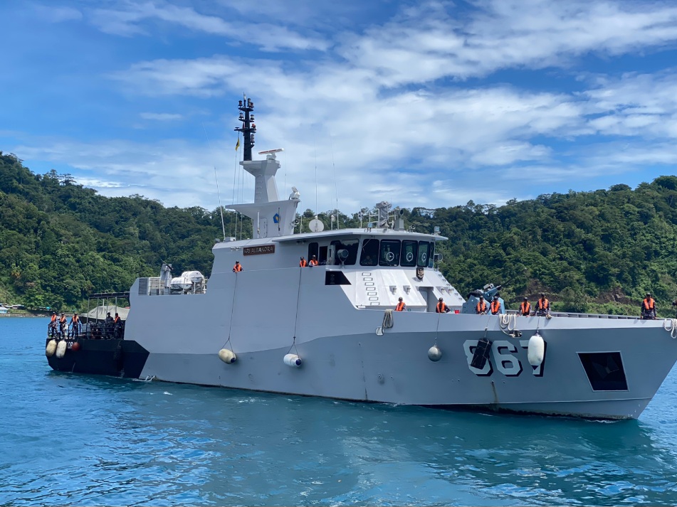 Ilustrasi TNI siapkan kapal perang bantu pemerintah Program mudik gratis 2024.