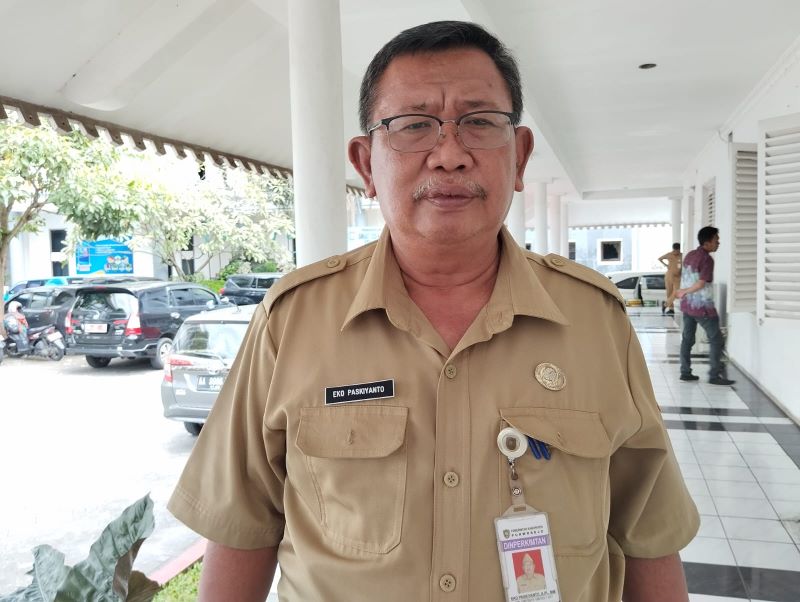 Kepala Dinas Perumahan Rakyat, Kawasan Permukiman, dan Pertanahan (Perkimtan) Purworejo Eko Paskiyanto