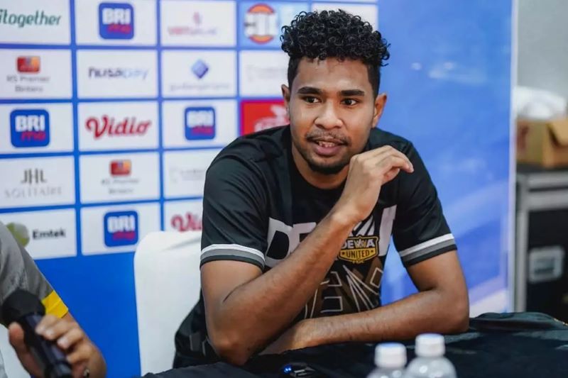 DEWA: Brian Fatari berharap Dewa United taklukkan Persita