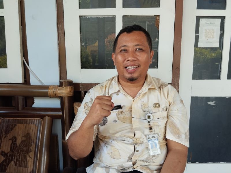 Kepala Bidang Sarana Prasarana Pengembangan Perdagangan, Dinas Koperasi, Usaha Kecil Menengah, dan Perdagangan (DKUKMP) Purworejo Ari Wibowo.