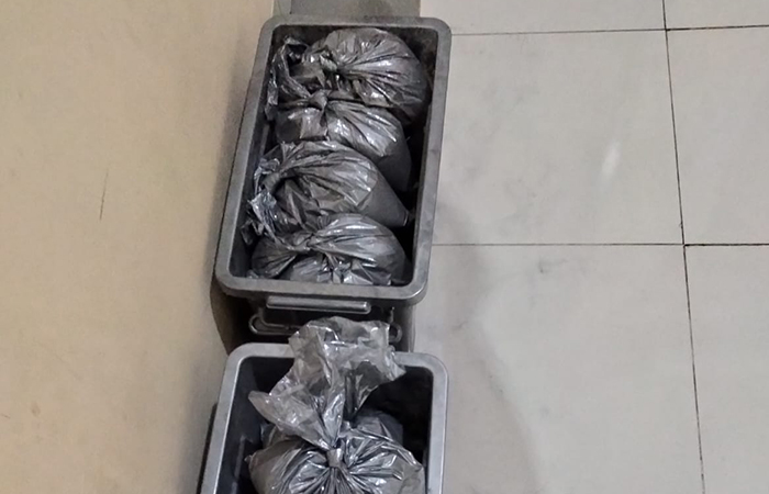 BERBAHAYA: Barang bukti bahan petasan yang disita Polres Bantul. Polres Bantul terus melakukan razia untuk mengantisipasi kejadian ledakan berulang.