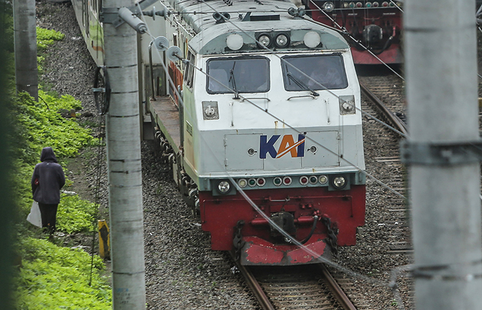 PELAYANAN: Kenaikan penumpang diperkirakan terjadi pada masa angkutan Lebaran 2024. KAI Bandara termasuk di Jogjakarta mengajukan tambahan perjalanan kereta api.