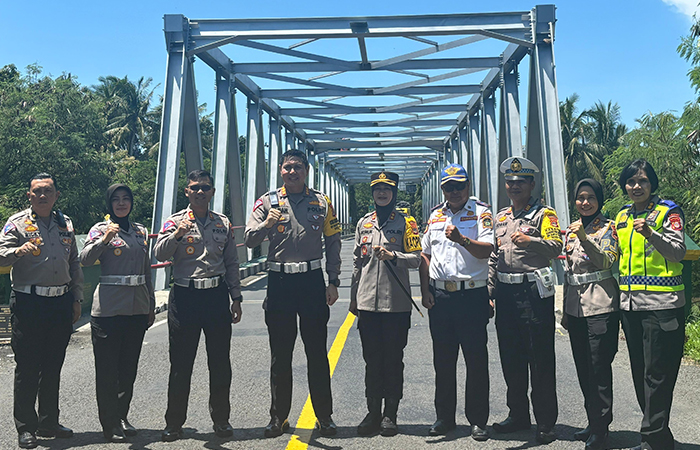 ANTISIPASI: Pengecekan kesiapan arus mudik Lebaran 2024, oleh Polres Kulon Progo dan Polda DIJ.
