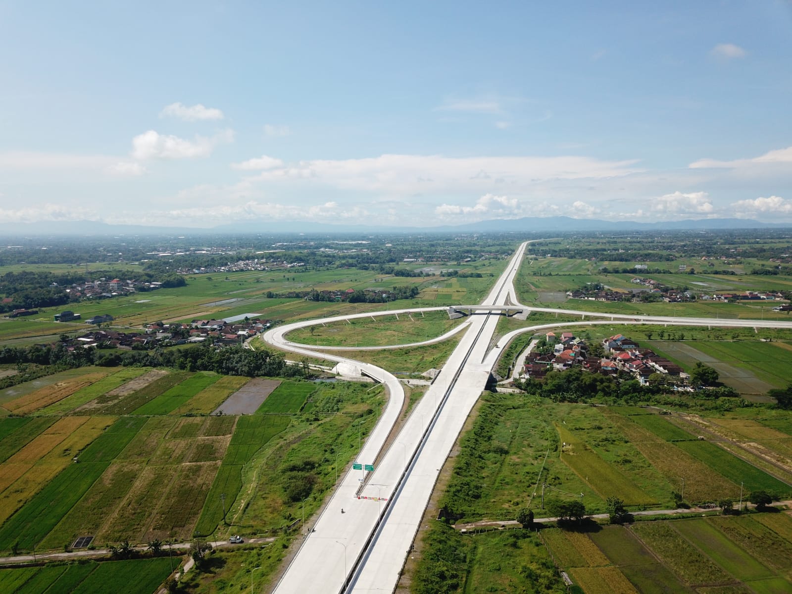 CEPAT: Kondisi jalur fungsional Tol Solo-Jogja-YIA yang difungsikan saat Hari Raya Idul Fitri 2024.