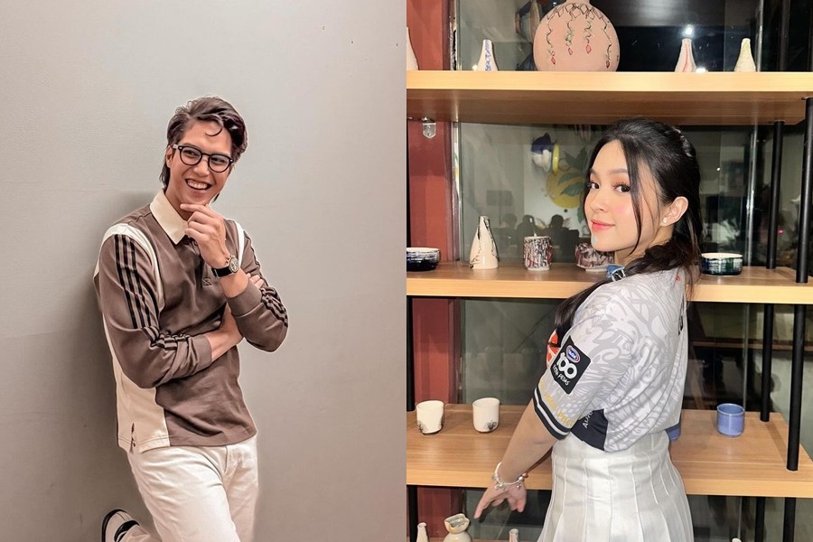 Kolase Foto El Rumi dan Eca Aura (Credit: Instagram/elsaajapasal/elelrumi)