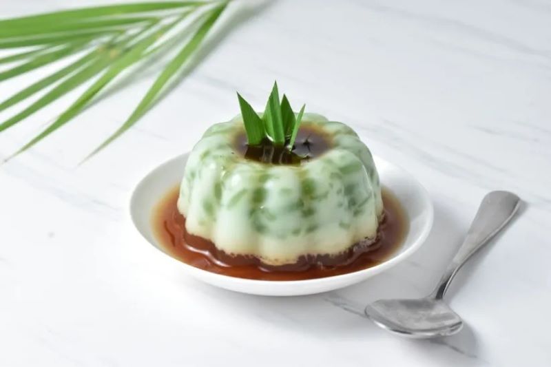 Resep Puding Cendol untuk Berbuka Puasa.