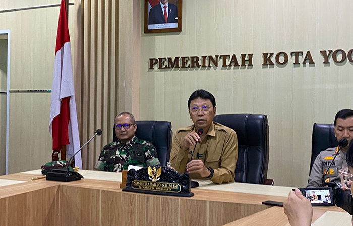 Penjabat Walikota Jogja Singgih Raharjo. Agung Dwi Prakoso/ Radar Jogja