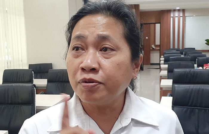 Kepala Dinas Lingkungan Hidup Sleman Epiphana Kristyani.IWAN&nbsp;NURWANTO/RADAR JOGJA&nbsp;