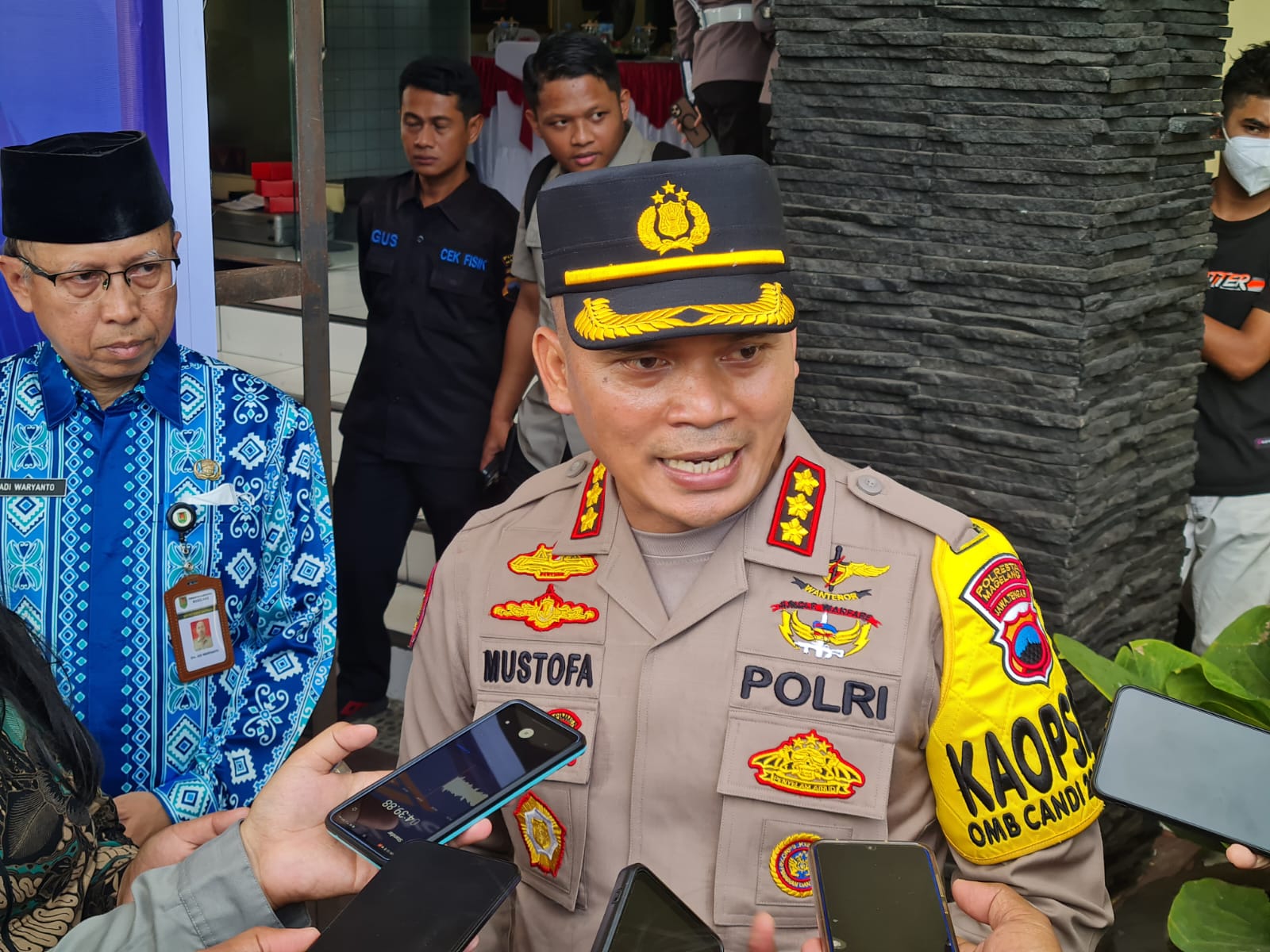 Kapolresta Magelang Kombes Pol Mistofa