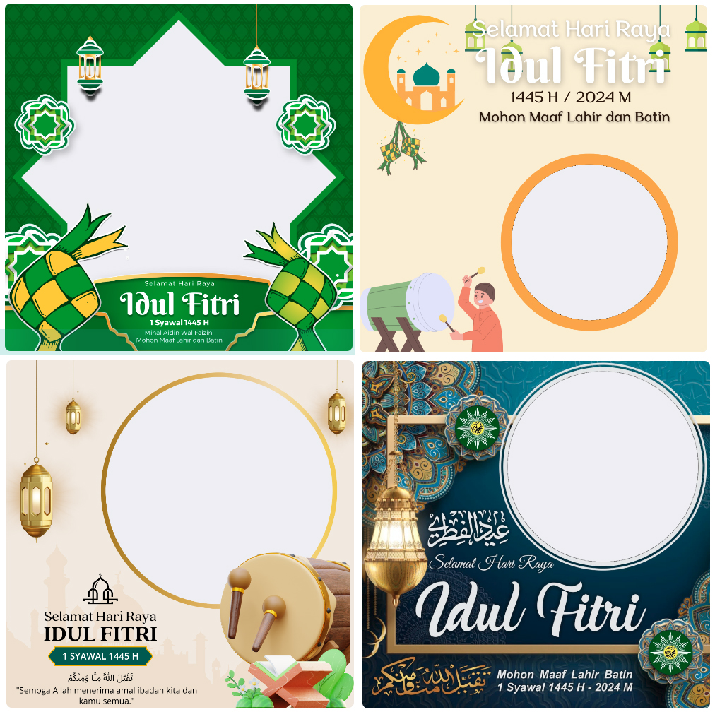 Twibbon Gratis Selamat Hari Raya Idul Fitri