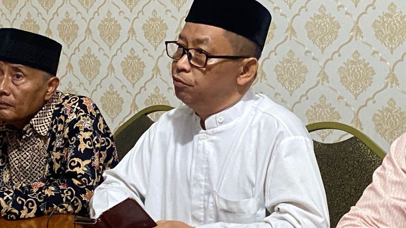 Dr Untung Cahyono M.Hum, khatib salat Ied di  Lapangan Tamanan, Bantul yang lagi viral karena materi ceramahnya.