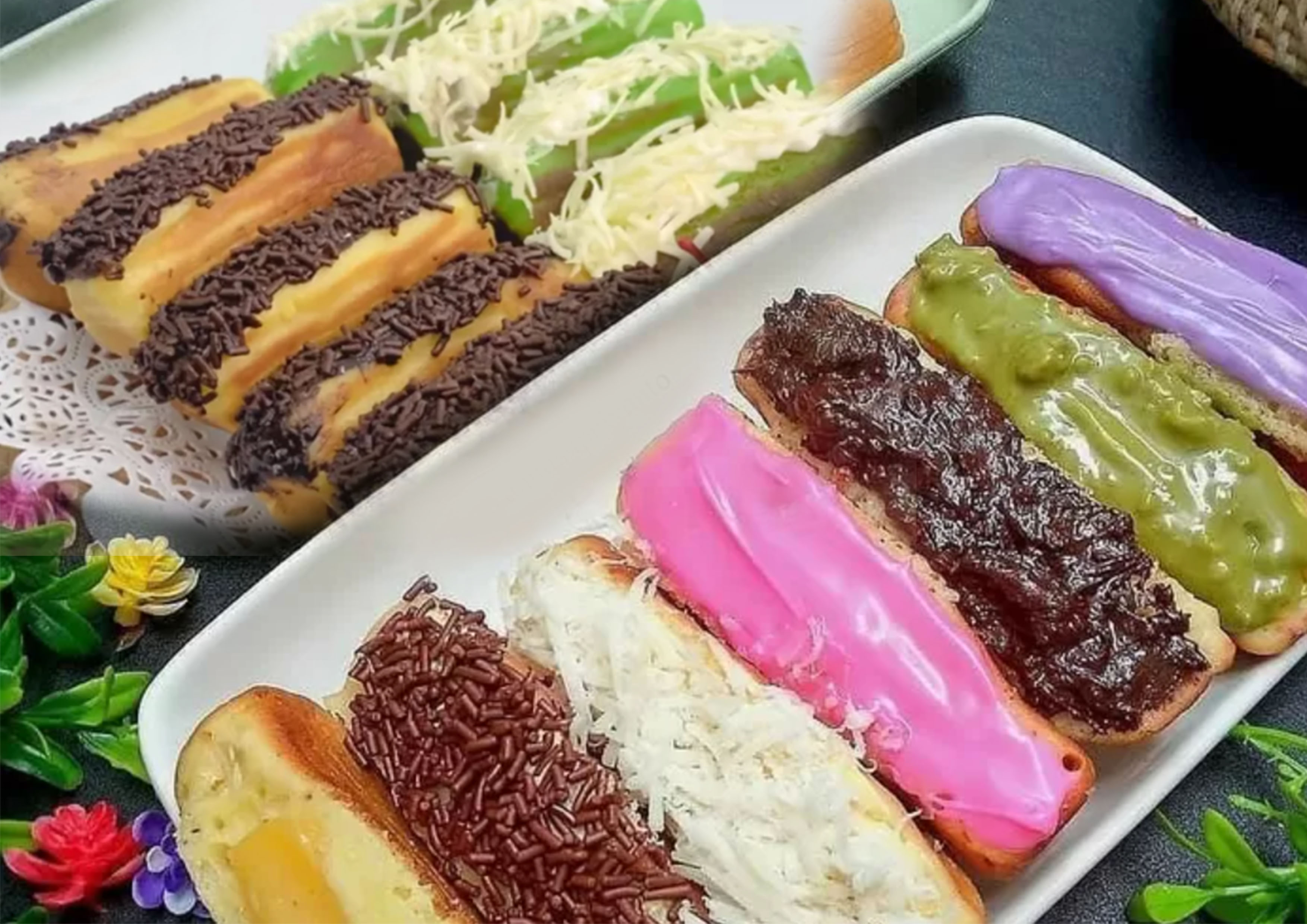 Kue Pukis dengan berbagai varian rasa.