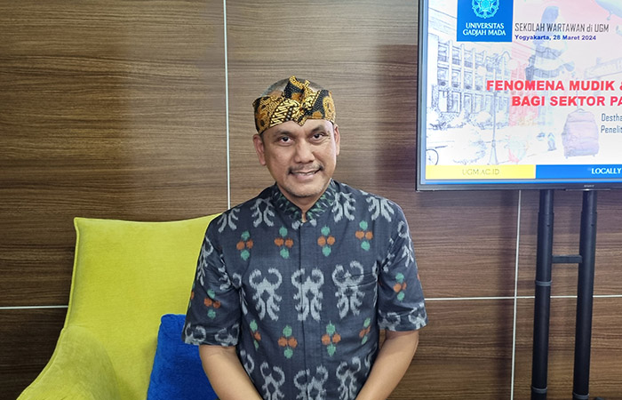 Peneliti Pusat Studi Pariwisata UGM Destha Titi Raharjana