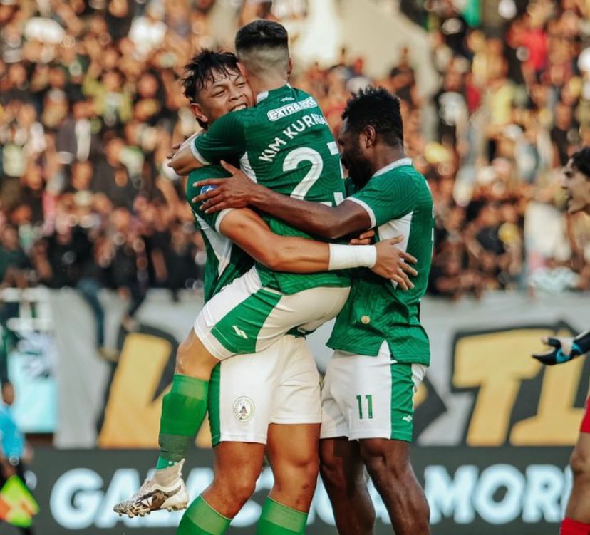 TAJAM: Saddam Gaffar kembali cetak gol untuk PSS Sleman setelah absen selama sekitar 3 tahun. ( Instagram @pssleman )