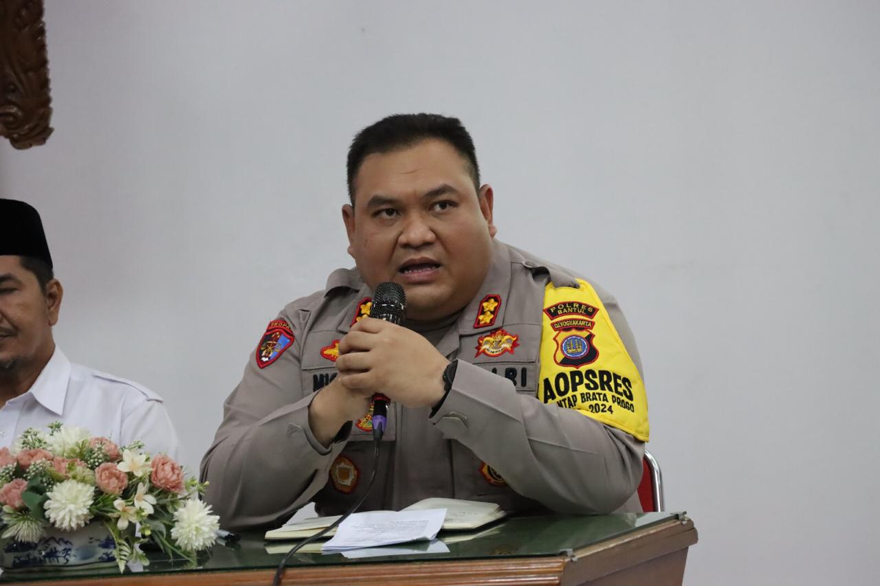 SUKSES: Kapolres Bantul AKBP Michael R Risakotta. (Dok. Polres Bantul)