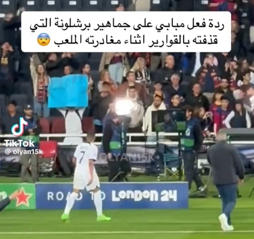 Penampilan Mbappe bikin geram fans Barcelona