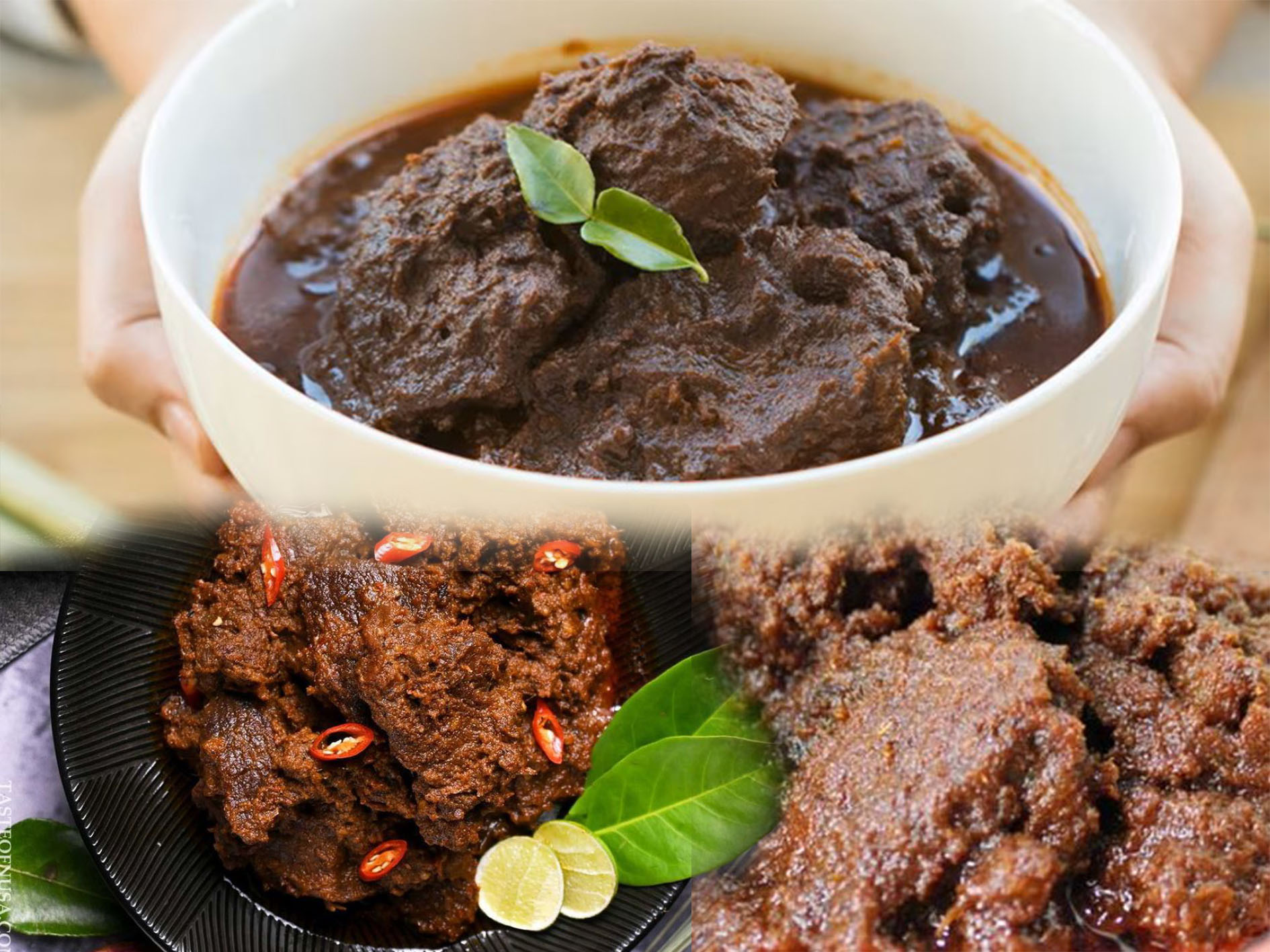 Rendang daging lembut.