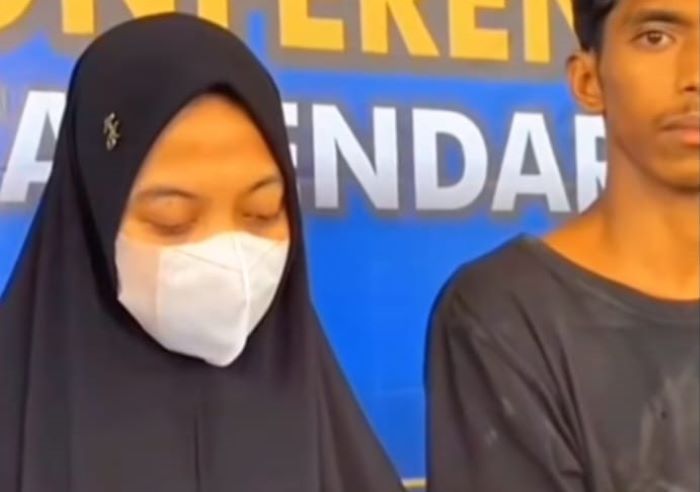 Tangkapan layar Novi Damayanti, pelaku pembunuhan berencana terhadap mertuanya sendiri